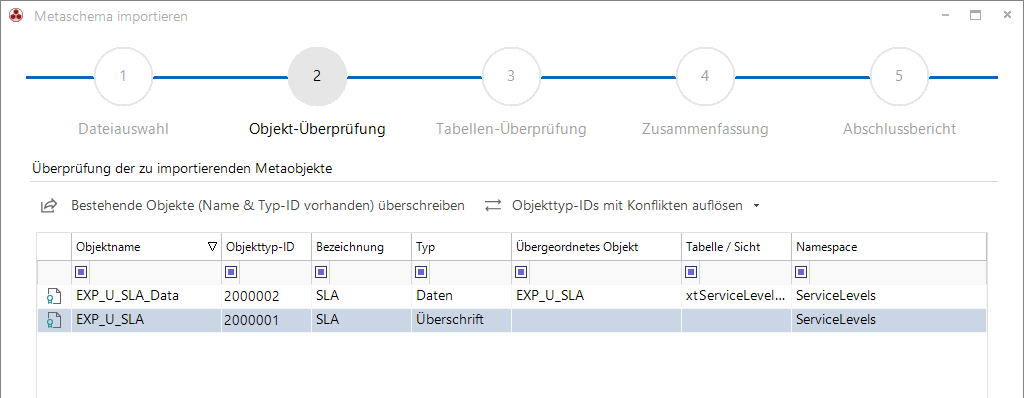 Docusnap Objekt Ueberpruefung