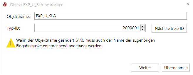 Docusnap Objekt anpassen
