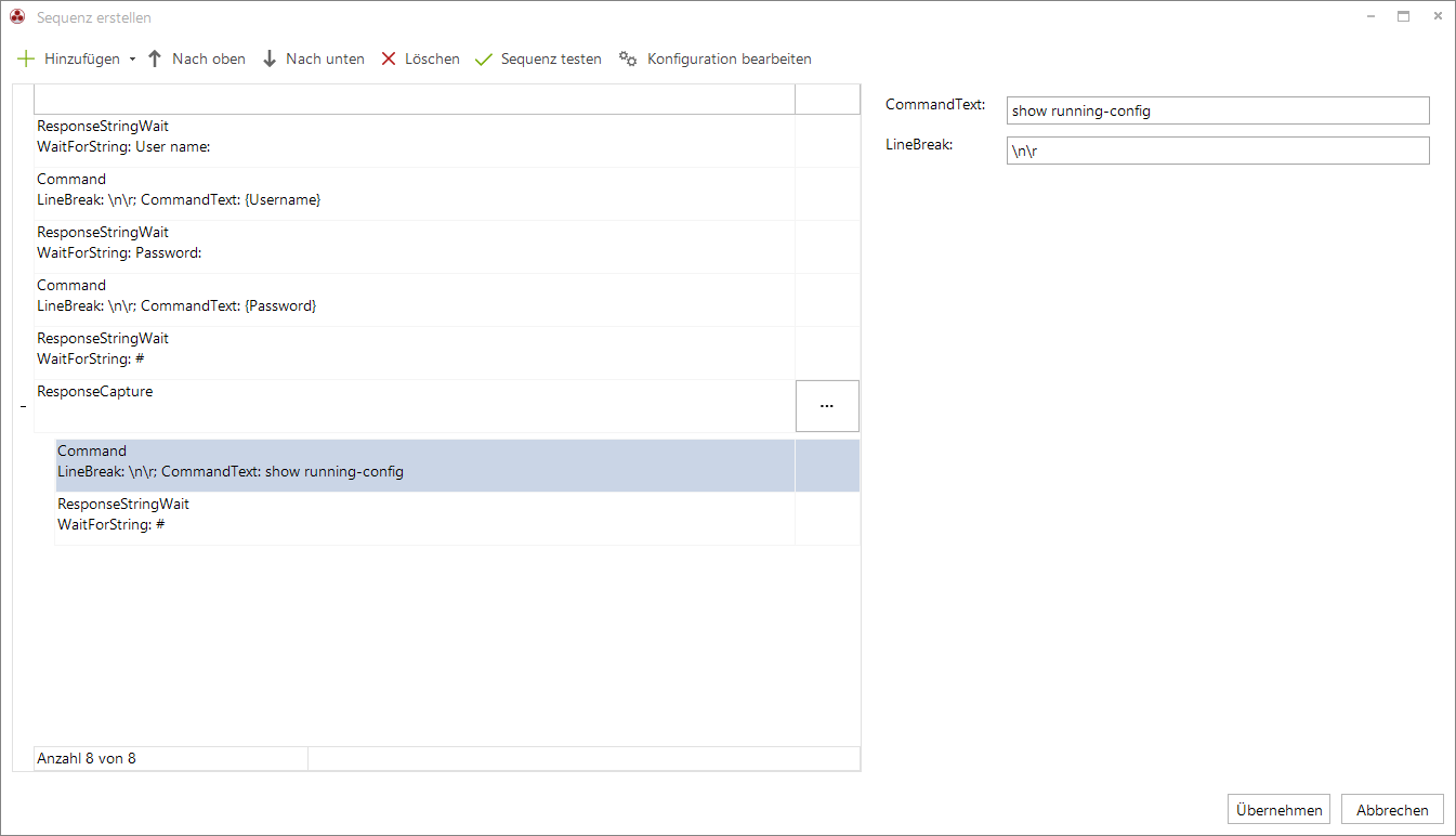 Docusnap Administration SNMP Sequenzen erstellen Docusnap Administration SNMP Sequenzen erstellen
