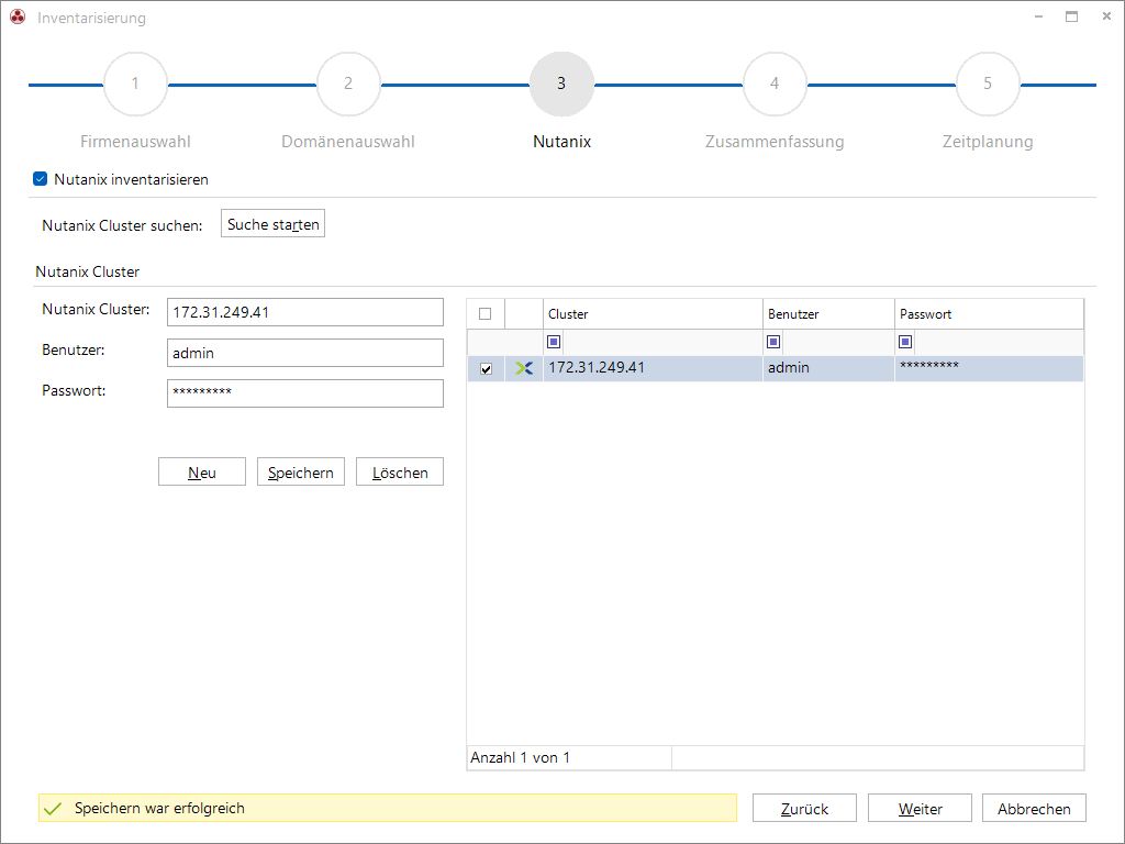 Docusnap Inventarisierung Nutanix Docusnap Inventarisierung Nutanix