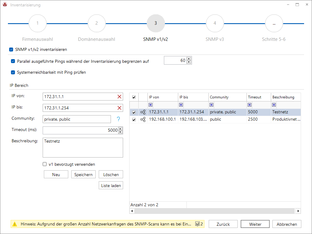 Docusnap Inventarisierung SNMP Systeme Docusnap Inventarisierung SNMP Systeme