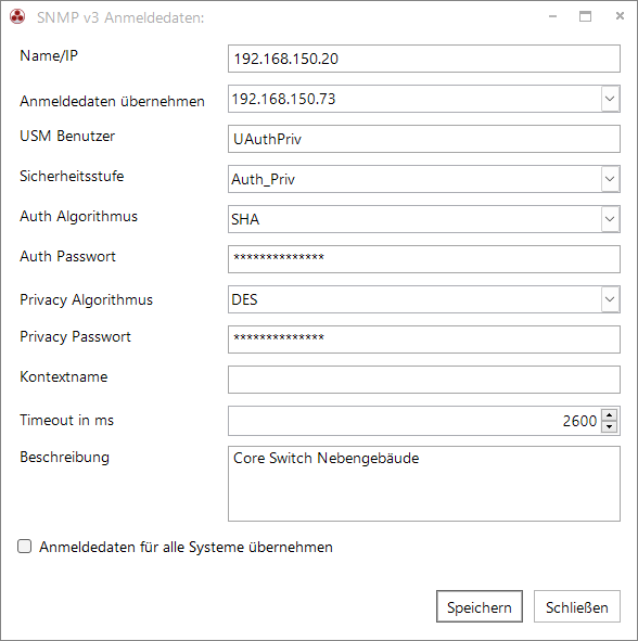 Docusnap Inventarisierung SNMP V3 Systeme Informationen Docusnap Inventarisierung SNMP V3 Systeme Informationen
