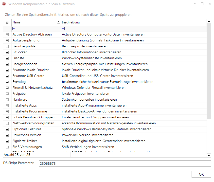 Docusnap Windows Komponenten Docusnap Windows Komponenten