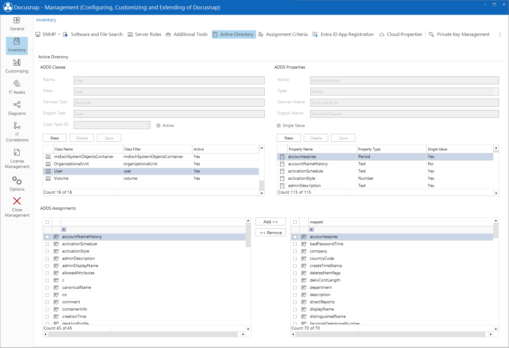 Docusnap Management Inventory Ads Docusnap Management Inventory Ads