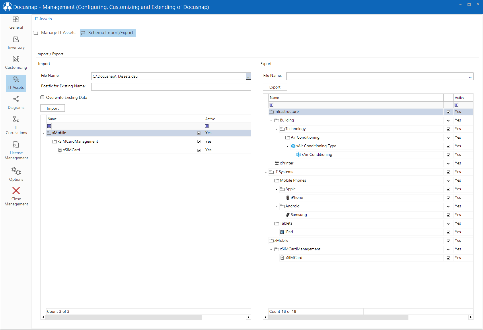 Docusnap Management IT Assets Import Docusnap Management IT Assets Import