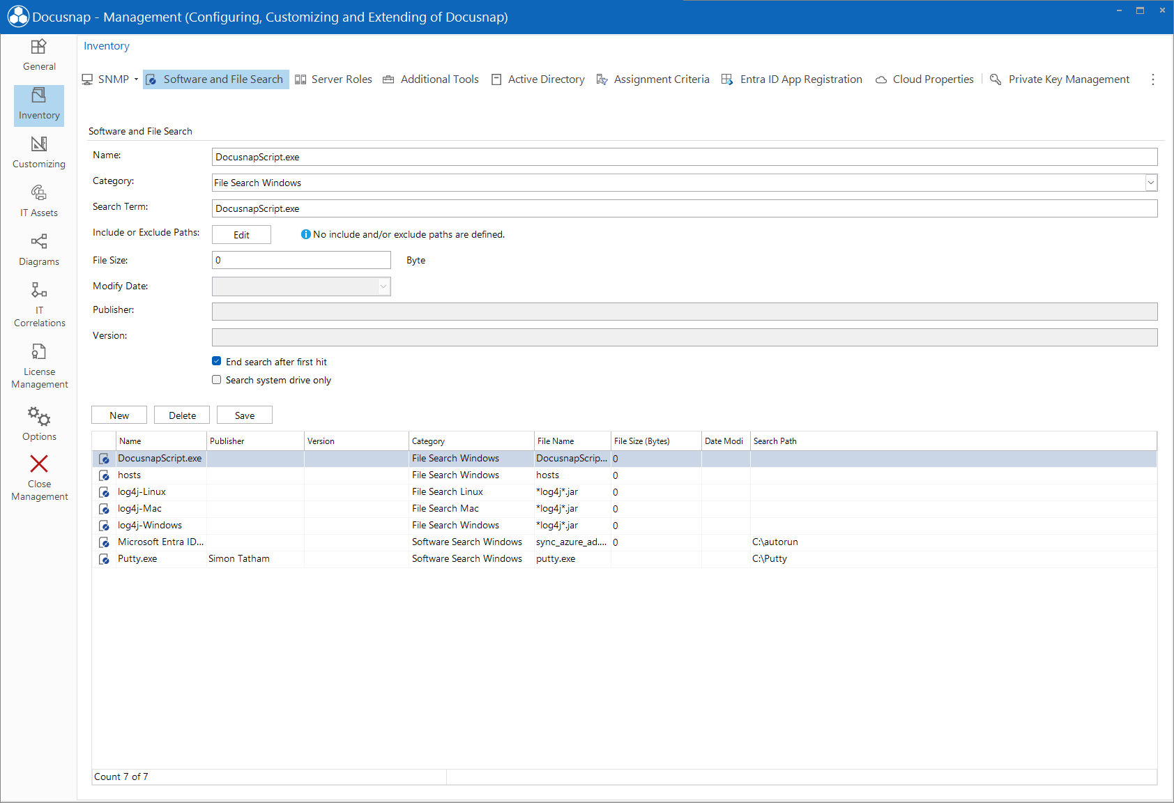 Docusnap Management Inventory Software Search Docusnap Management Inventory Software Search
