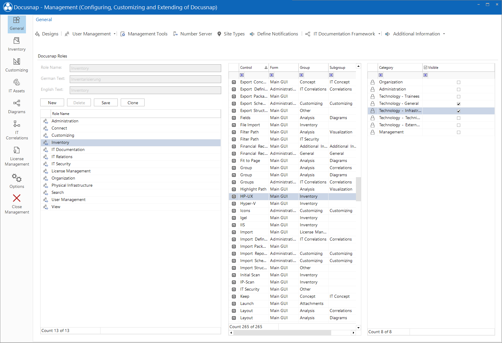Docusnap Management General Docusnap Management General