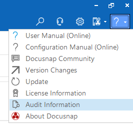 Audit Title Bar Audit Title Bar