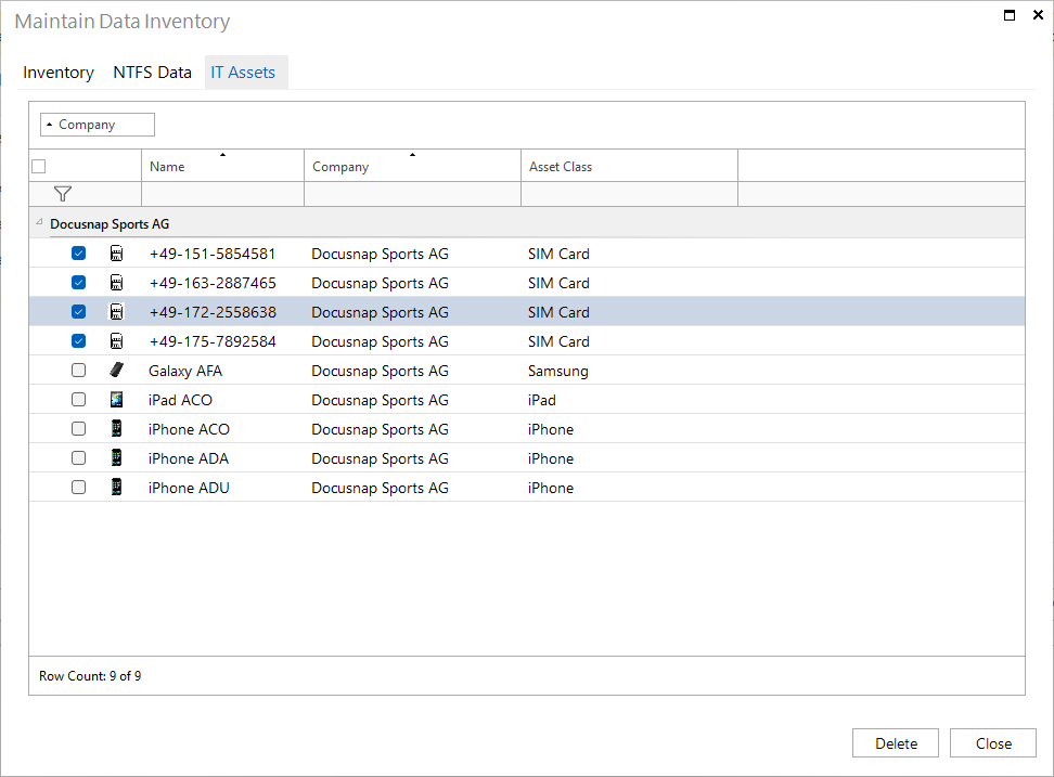 Docusnap Maintain Data Inventory Assets Docusnap Maintain Data Inventory Assets