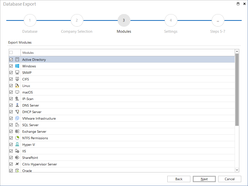 Docusnap-Database-Export-Modules Docusnap-Database-Export-Modules
