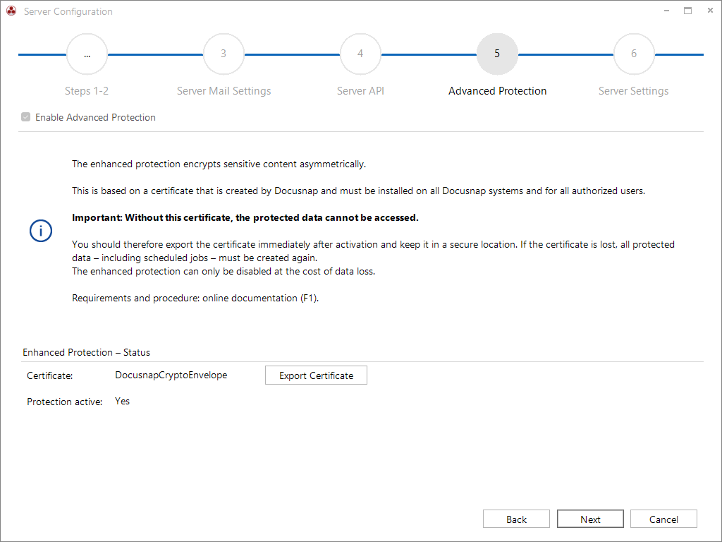 Docusnap-Configuration-Enhanced-Protection Docusnap-Configuration-Enhanced-Protection