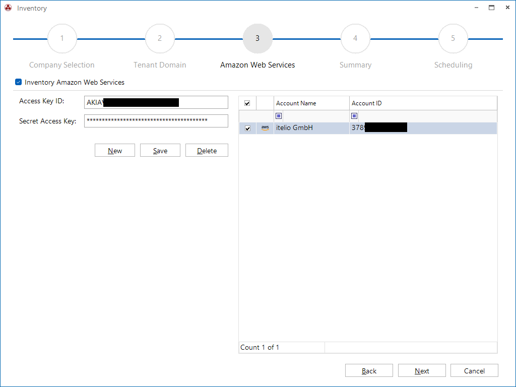 Docusnap Inventory AWS Docusnap Inventory AWS