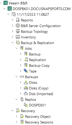 Docusnap Inventory Veeam Tree Backup & Replication Docusnap Inventory Veeam Tree Backup & Replication
