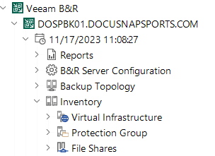 Docusnap Inventory Veeam Tree Inventory Docusnap Inventory Veeam Tree Inventory