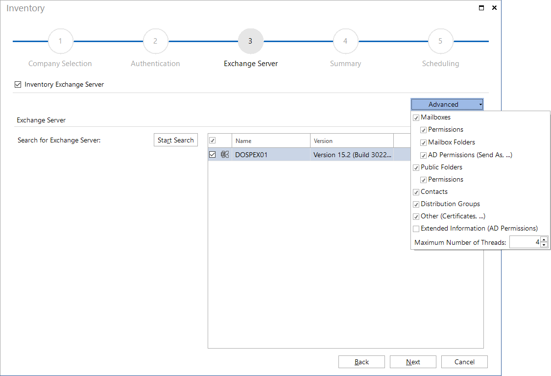 Docusnap-Inventory-Exchange-Server Docusnap-Inventory-Exchange-Server