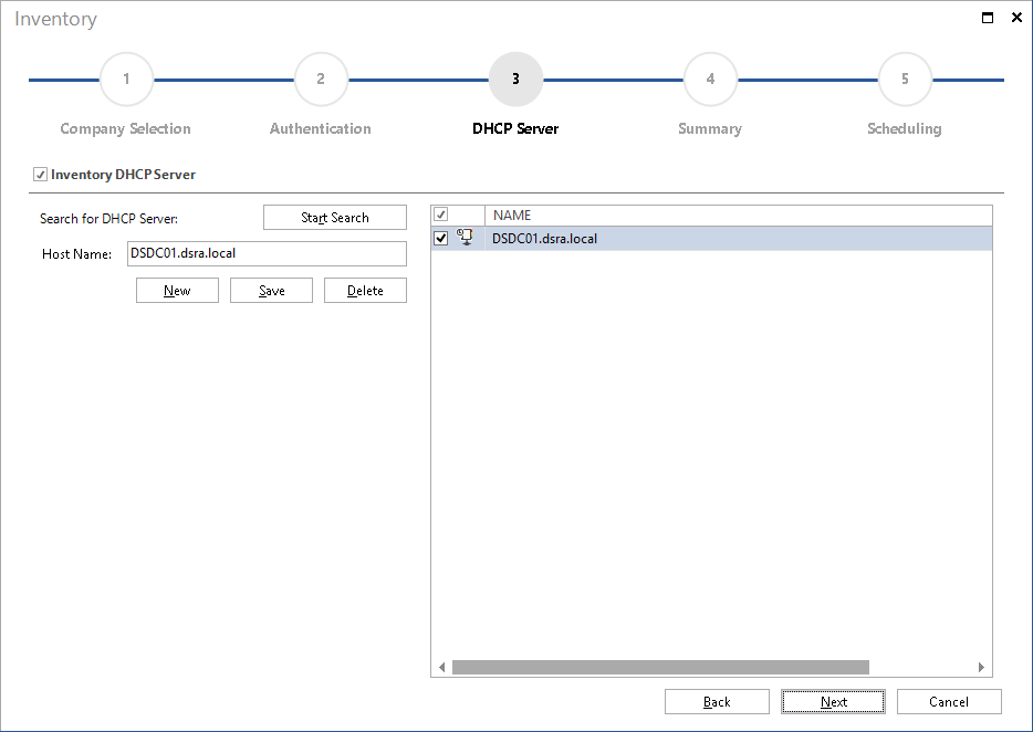 Docusnap-Inventory-DHCP-Server