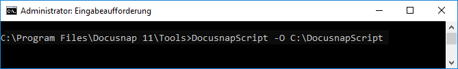 Docusnap-Skript-Windows-Command-Line-Parameter-O
