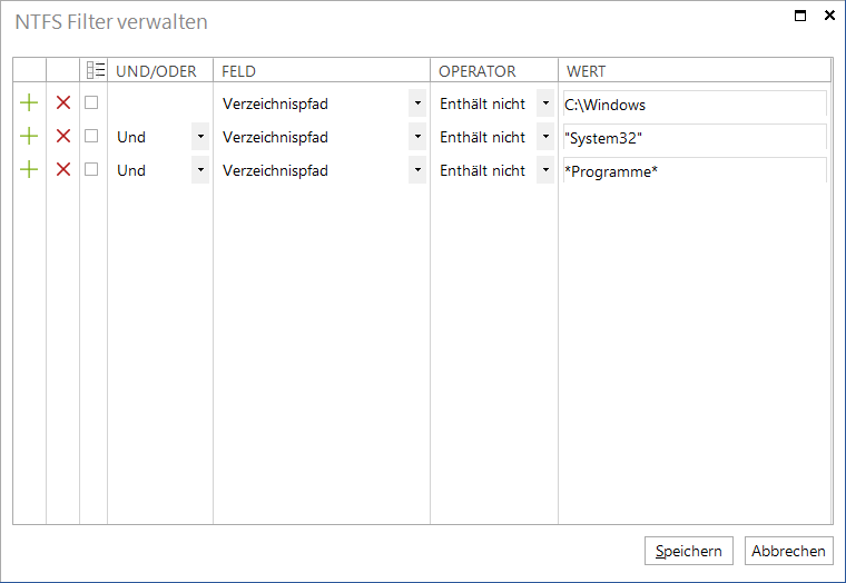 Docusnap-Verwaltung-Inventarisierung-NTFS-Filter-Verwalten