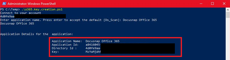 Docusnap-Inventarisierung-Azure-Vorbereitung-Office365-PowerShell-Inventarisierungsdaten