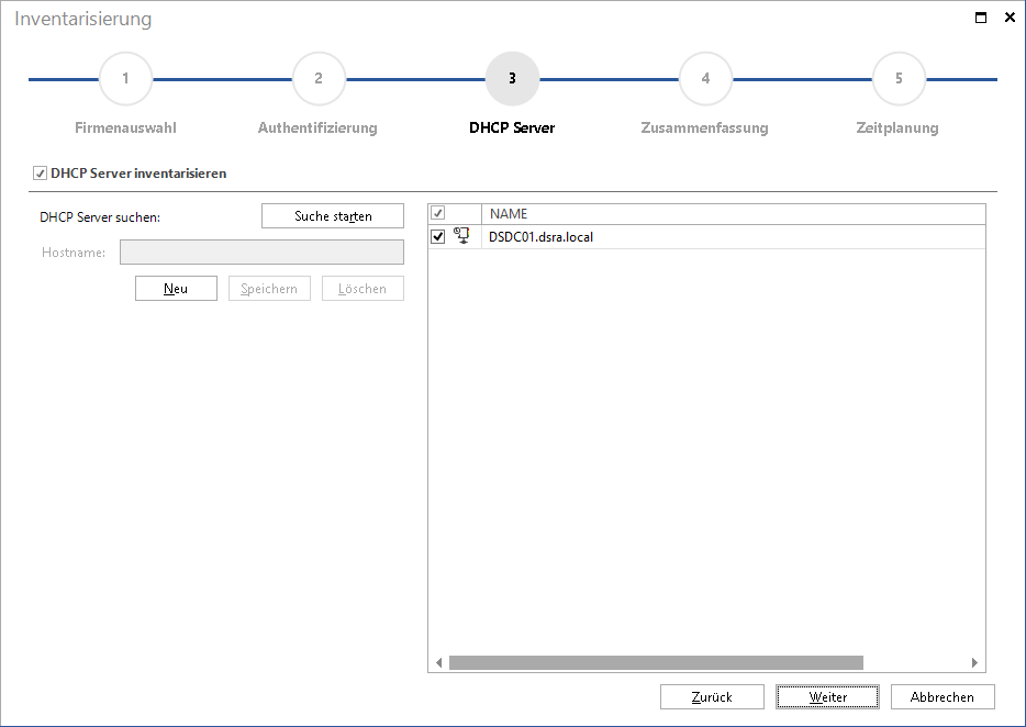 Docusnap-Inventarisierung-DHCP-Server
