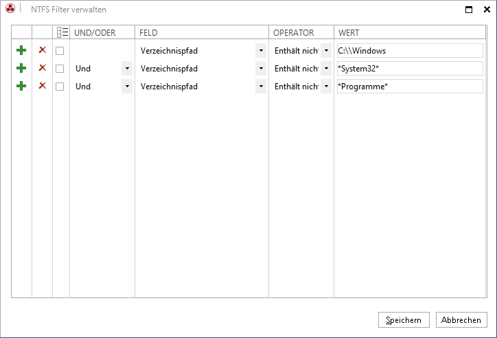 Docusnap-Verwaltung-Inventarisierung-NTFS-Filter-Verwalten
