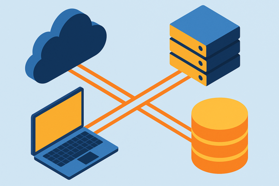 Network infrastructure: definition, construction, management