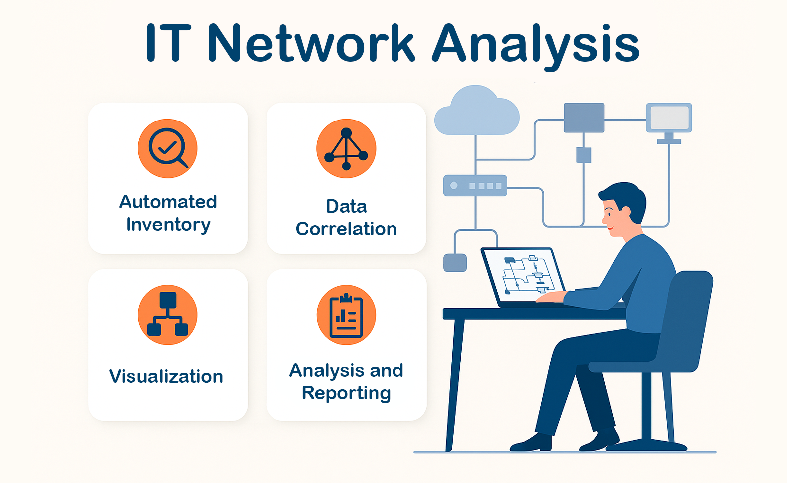 IT network analysis with Docusnap