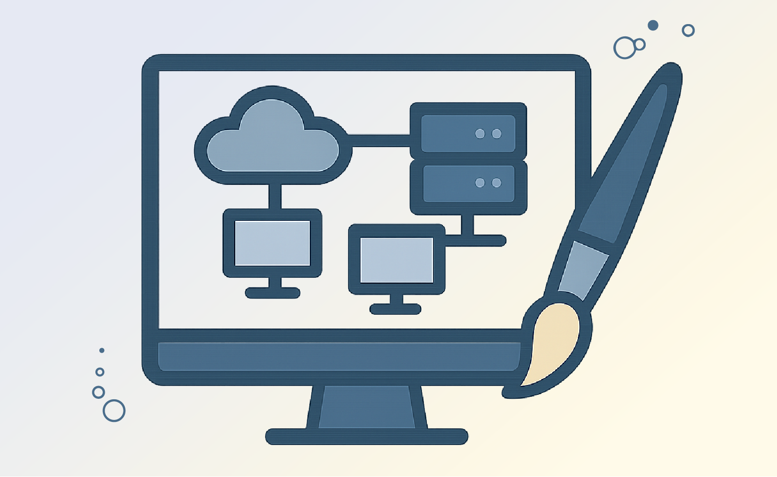 Graphically represent IT infrastructure: IT overview
