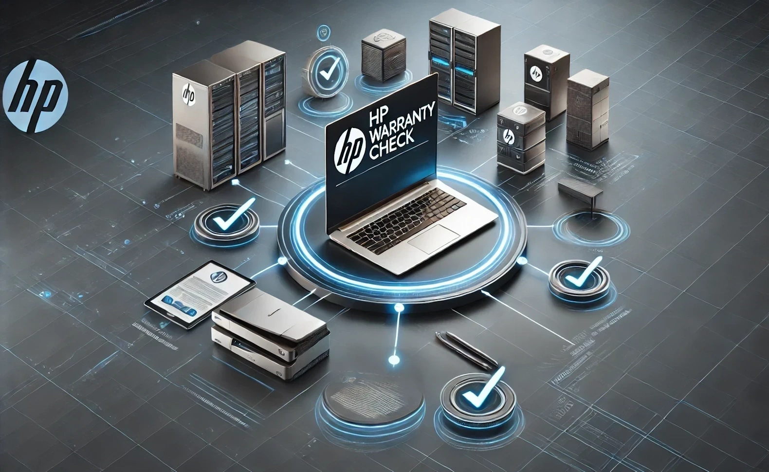HP warranty check Docusnap blog