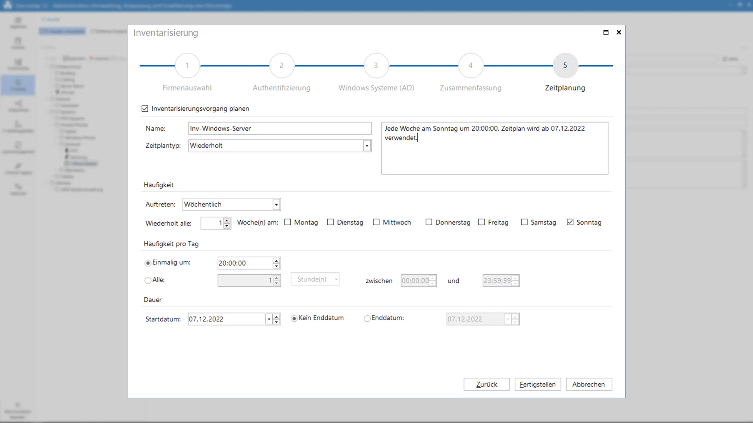 IT Inventory Management mit Docusnap Assistenten