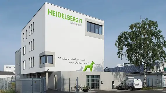 Firmensitz der Heidelberg iT Management GmbH & Co. KG – Kompetenzzentrum für IT-Services.